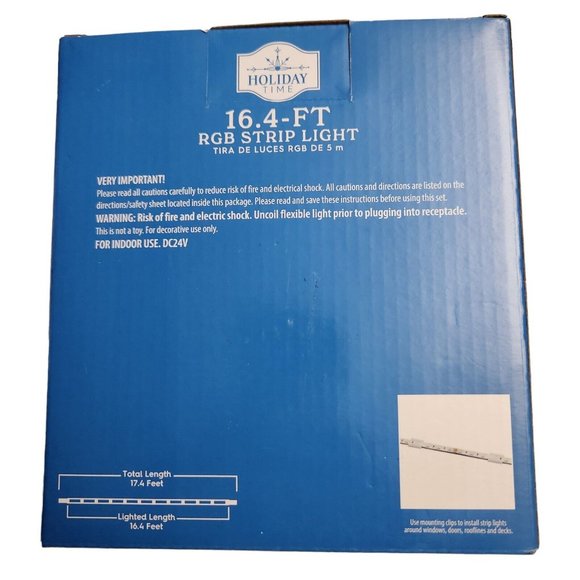 2X lot. RED  Bright 12V 5M 16.4ft RGB 300 LED Flexible Strip light holiday time - Picture 5 of 5